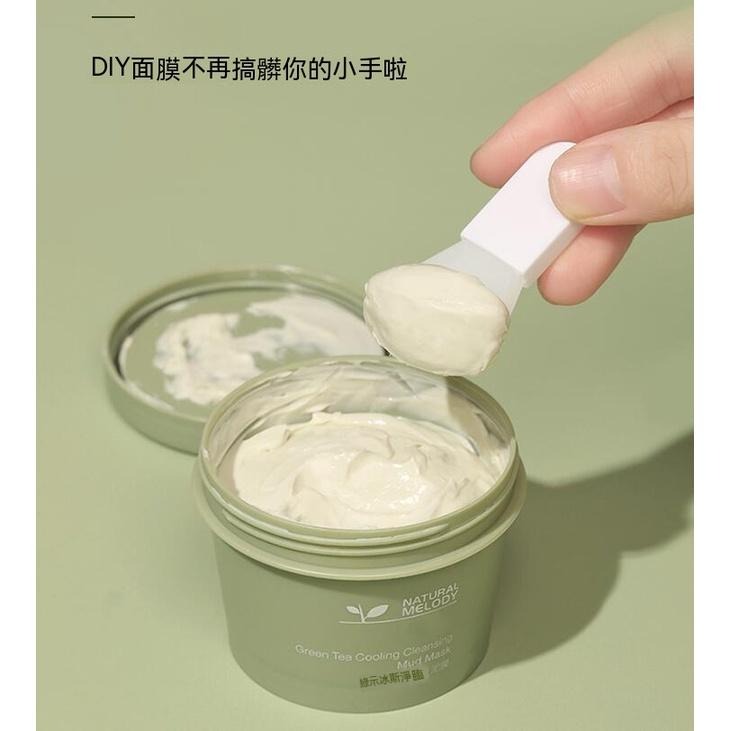 面膜刷 便攜迷你美容護膚矽膠面膜矽膠刷套裝泥膜刷臉部塗抹式美容化妝刷 矽膠面膜刷 敷臉刷 DIY 臉面保養刷 美容面膜刷-細節圖6
