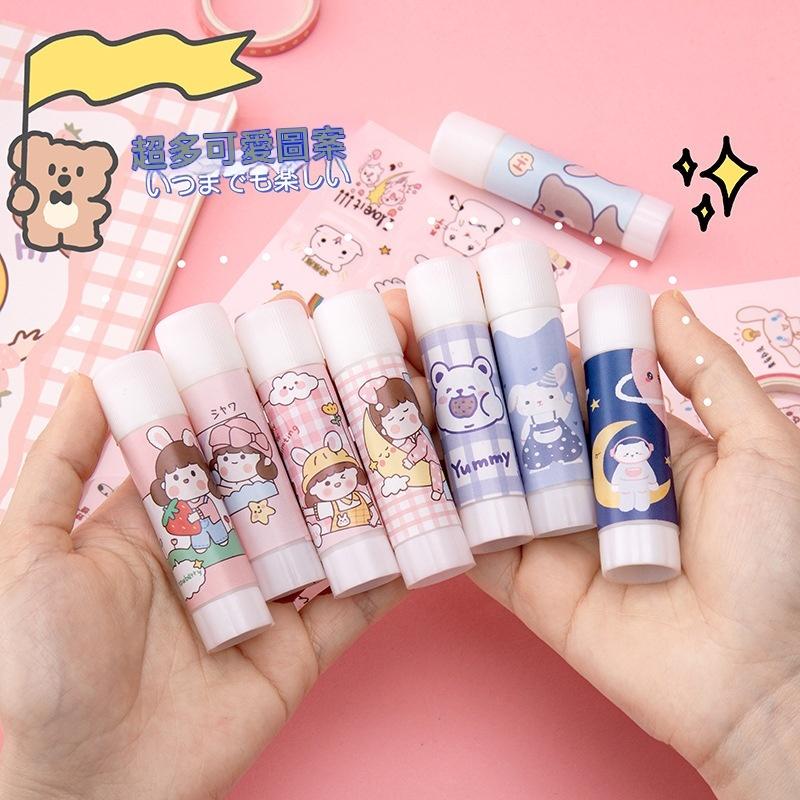 口紅膠 固體膠 膠水 DIY 黏 黏東西 方便快速 學生美勞黏膠 選舉小物 文具用品 文具手工膠 萬用口紅膠 【貝比】-細節圖2