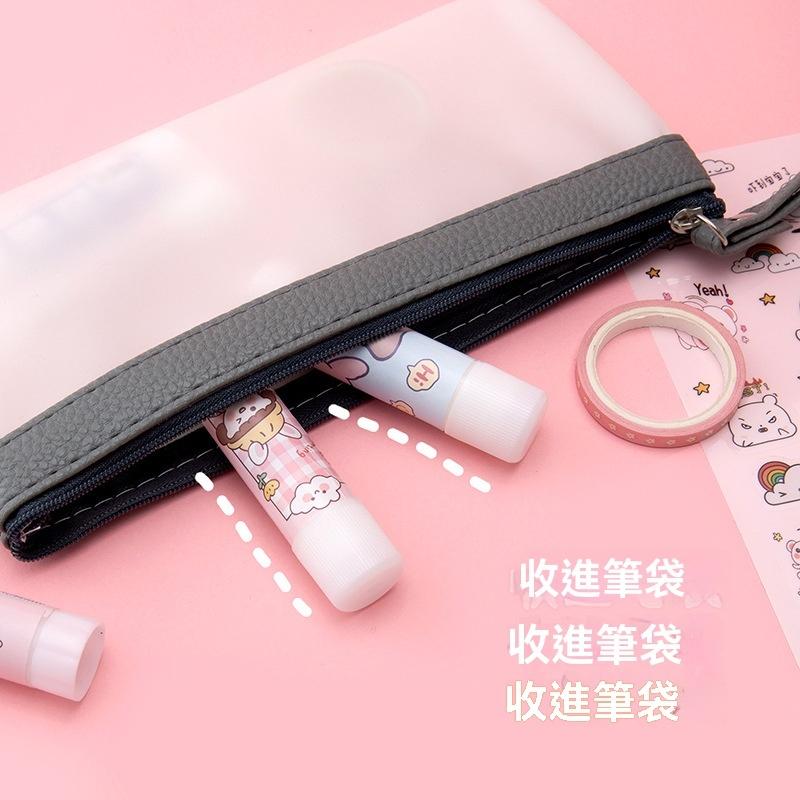 口紅膠 固體膠 膠水 DIY 黏 黏東西 方便快速 學生美勞黏膠 選舉小物 文具用品 文具手工膠 萬用口紅膠 【貝比】-細節圖8