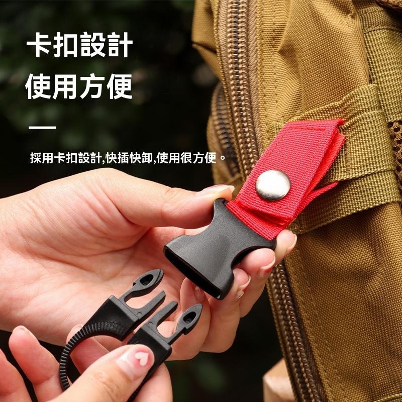 水壺扣 戶外 水瓶扣 工地小幫手 快取扣 露營 旅遊 背包扣 礦泉水瓶 掛扣 鑰匙圈 腰帶 登山扣 背包掛鉤 生活批發-細節圖4