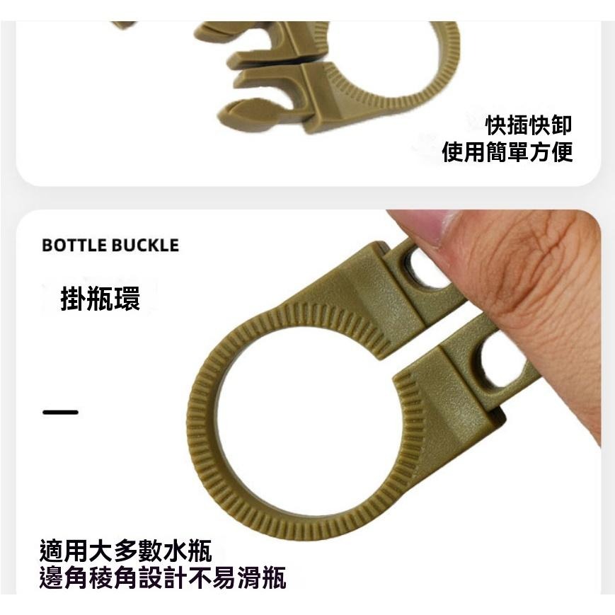 水壺扣 戶外 水瓶扣 工地小幫手 快取扣 露營 旅遊 背包扣 礦泉水瓶 掛扣 鑰匙圈 腰帶 登山扣 背包掛鉤 生活批發-細節圖8