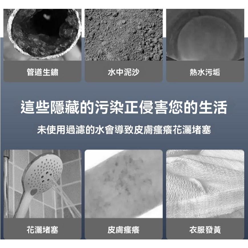 過濾器 淨水器 水質過濾 花灑過濾器 洗澡 家用 淋浴室 淨水器 五微米 pp棉 濾芯 沐浴過濾 淨水通用 GD生活批發-細節圖8