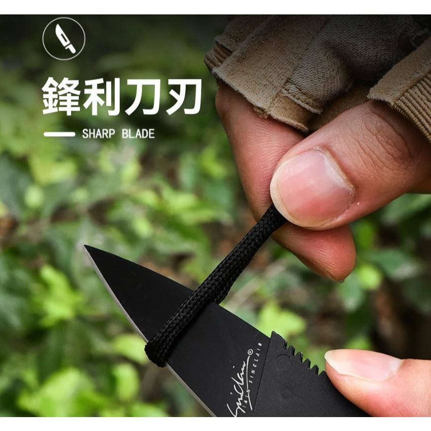 刀 小刀 露營刀 收納刀 卡片刀 戶外 可折疊 折疊刀 多功能 卡刀 折疊卡刀 釣魚刀 DIY 防身 GD生活批發-細節圖4