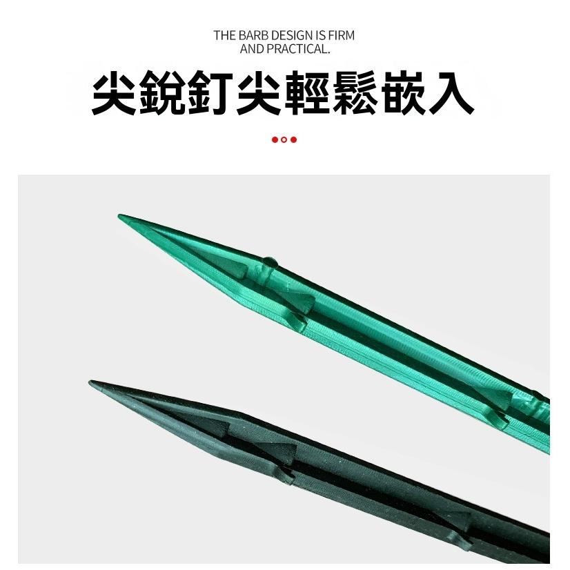 地釘 現貨 地釘防草布 固定釘 升級家厚 塑膠釘 地佈釘 倒刺釘 露營 大棚地膜釘 園藝地釘 除草布 GD生活批發-細節圖8