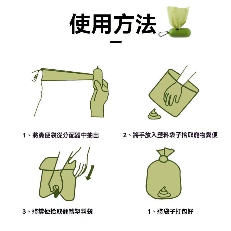 【台灣現貨】狗便袋 可降解 拾便袋 撿便袋 撿狗便  寵物便袋 拾便袋 便便袋 寵物便袋 貓砂袋 貓鏟屎袋-細節圖9