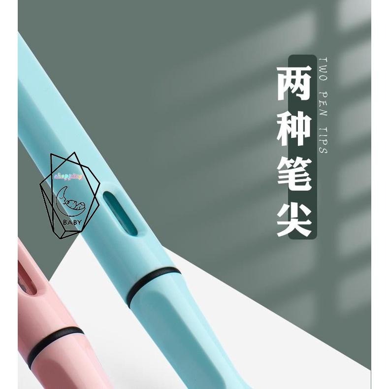 鋼筆 學生鋼筆 練字必備 書寫利器 吸墨鋼筆【現貨】 莫蘭迪 吸墨鋼筆 書寫筆 簽字筆 入門鋼筆 硬筆 練字 書寫-細節圖5