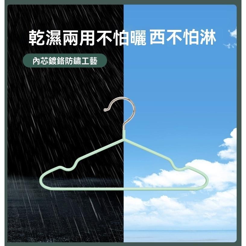 10之30元 衣架【止滑衣架】不鏽鋼衣架 防滑 無痕衣架 防滑衣架 曬衣架 晾衣架 掛衣架 兒童衣架 毛衣衣架 掛勾衣架-細節圖8
