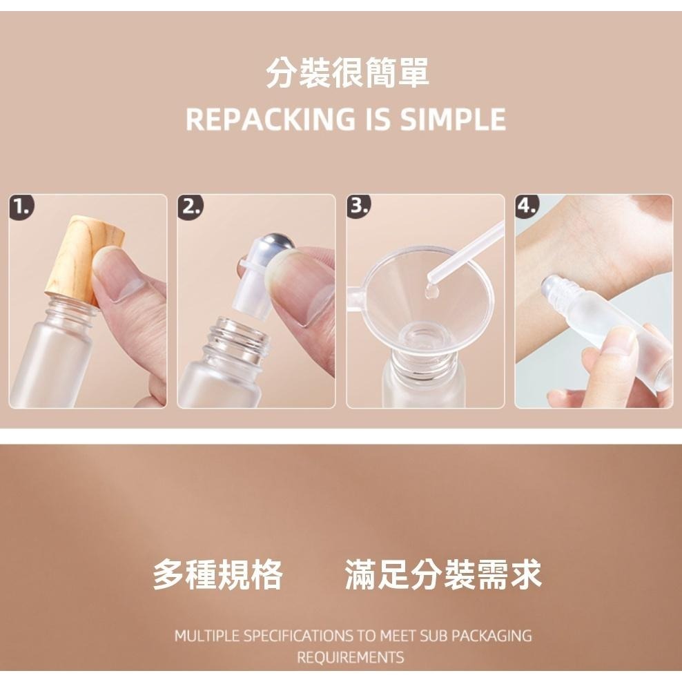 10個70元 鋼珠滾珠瓶滾珠瓶 精油瓶 分裝瓶 瓶子精油瓶 玻璃瓶 香水 美容 精油空瓶 精油分裝瓶 精油滾珠瓶-細節圖8