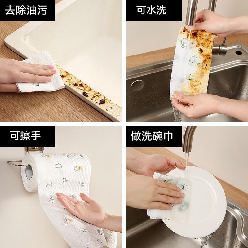 懶人抹布 抹布 廚房抹布 乾濕兩用 多功能 擦拭布 抹布 百潔布 擦車布 洗碗布 洗碗巾 強力吸水抹布 吸水巾『貝比』-細節圖8