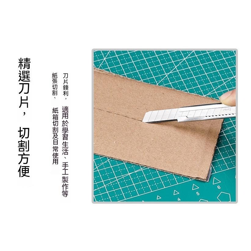 10支30元 美工刀 不鏽鋼美工刀 拆信工具刀 辦公文具 貼膜刀 小刀 小美工刀 裁紙刀 生活事務小刀 切紙刀 開箱刀-細節圖5