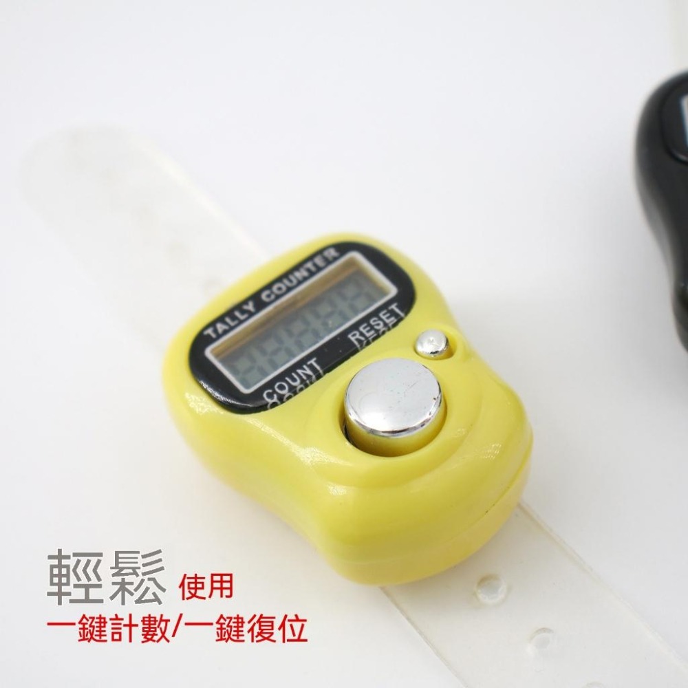 5個40元 計數器 跑步計時器 手指計數器 念佛計數器 電子計數器 指環計數器 戒指計數器 人數統計 顏色隨機【貝比】-細節圖8