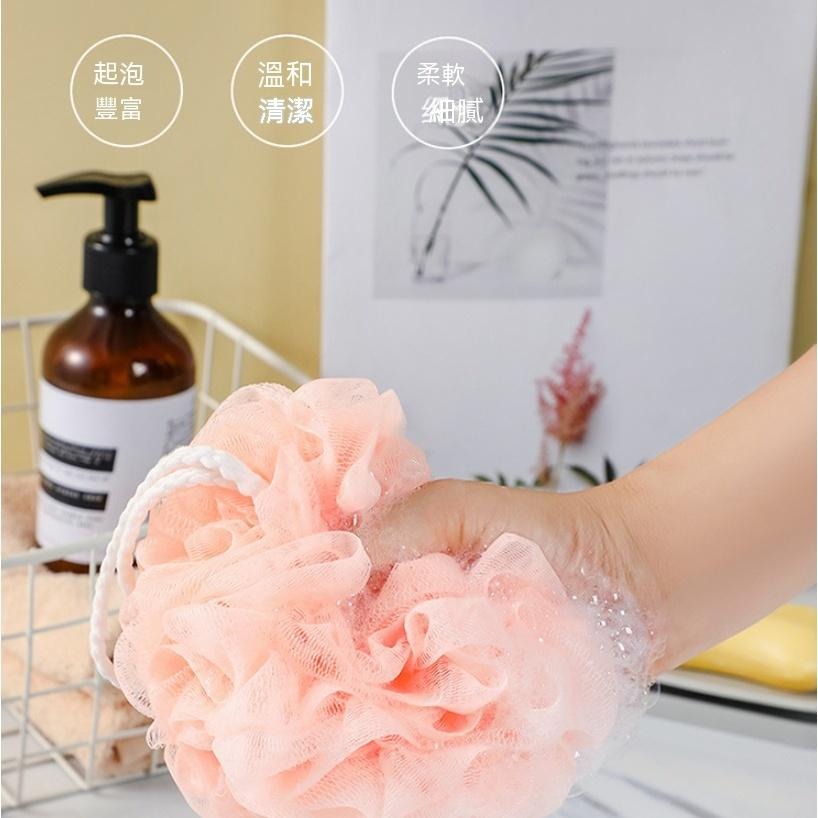 洗澡 沐浴球 泡泡球 洗澡球 繡球花 情趣沐浴球 香氛洗澡球 起泡球 帶掛繩 沐浴手套 擦澡球 繽紛多色 洗澡玩具 泡泡-細節圖4