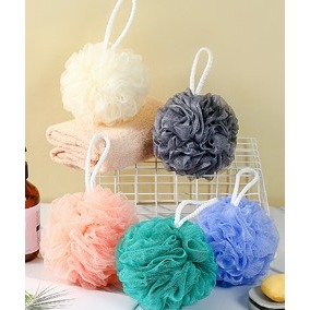 洗澡 沐浴球 泡泡球 洗澡球 繡球花 情趣沐浴球 香氛洗澡球 起泡球 帶掛繩 沐浴手套 擦澡球 繽紛多色 洗澡玩具 泡泡-規格圖8