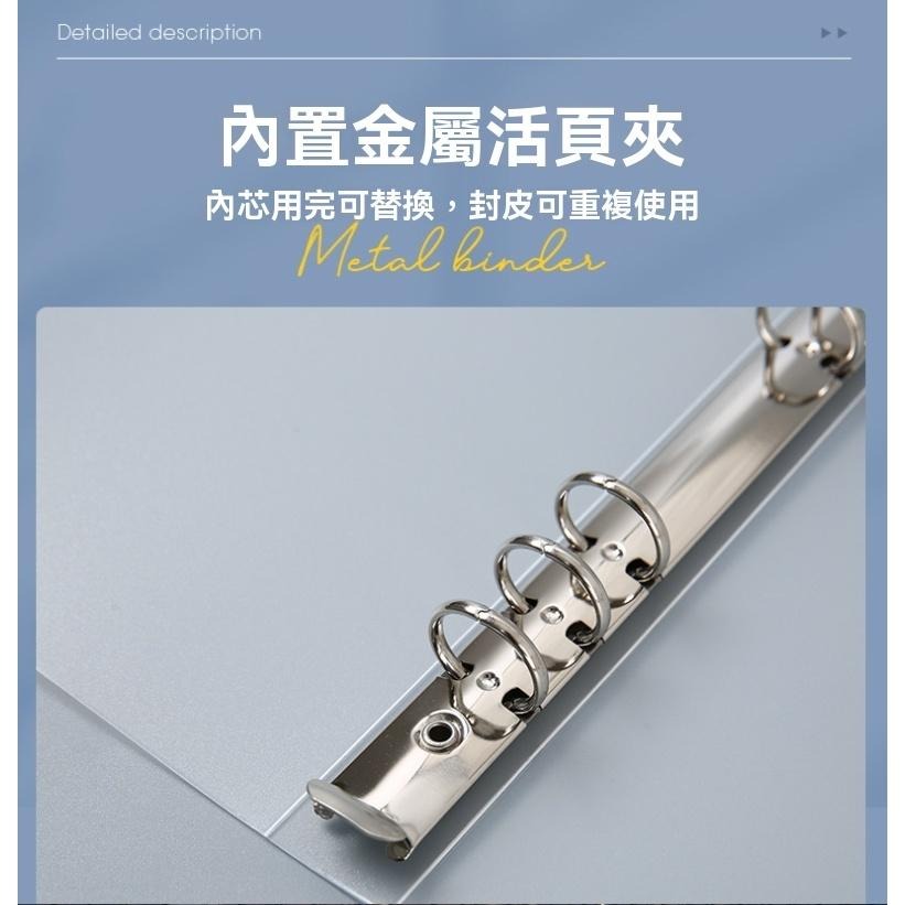 【零錢收納】活頁夾鏈袋 活頁收納袋 記帳本 活頁夾 活頁本 活頁 手冊 記帳本 鈔票收納 收納袋 鈔票收納 收據本-細節圖3