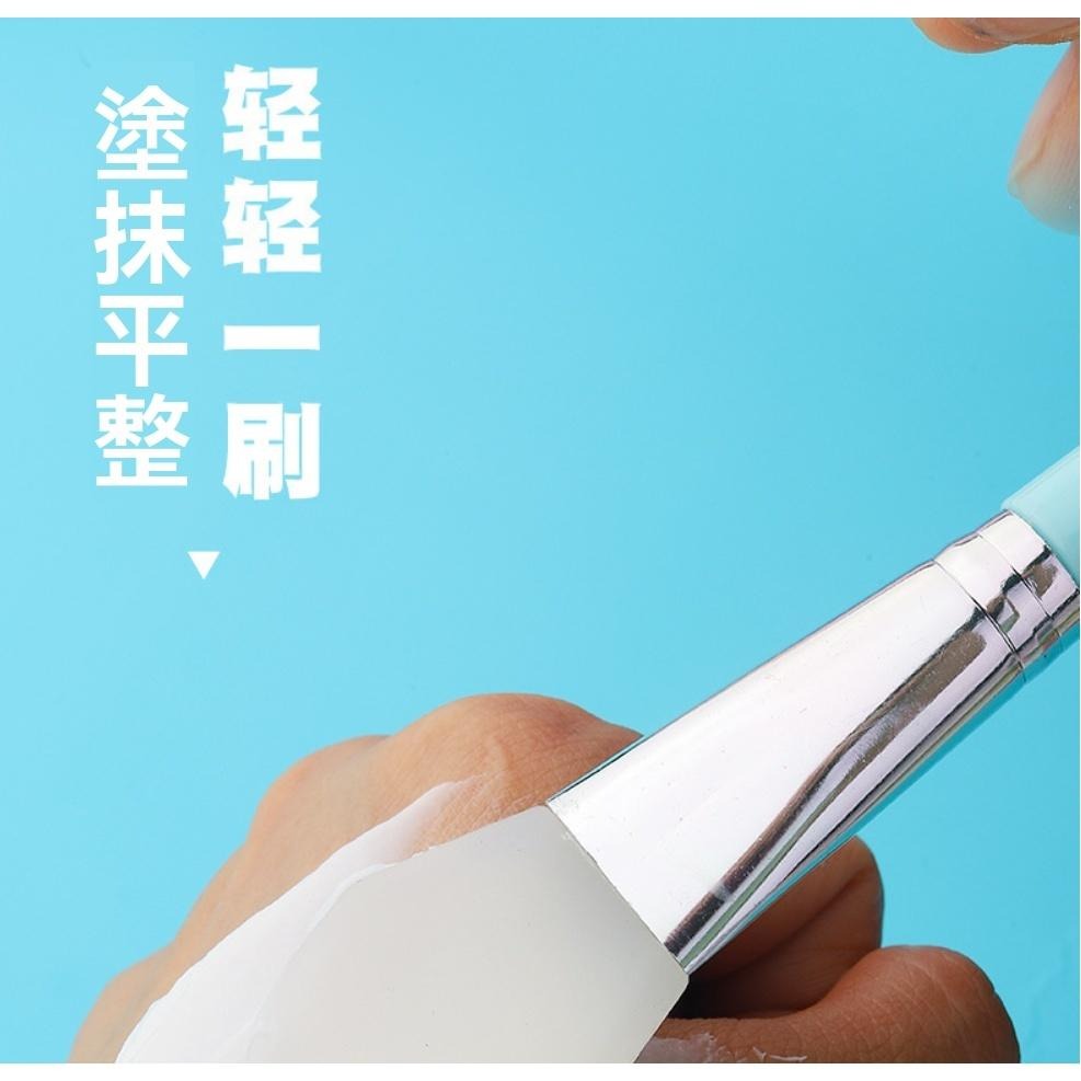 面膜刷 眼霜 精華霜塗抹刷 美容工具 晚霜保養刷具 矽膠面膜刷 敷臉刷 保養品挖勺 凍膜刮勺 美容刷 面膜棒 敷面刷-細節圖3