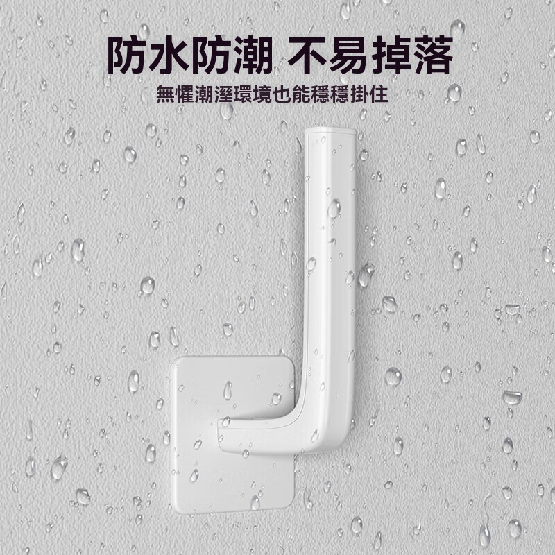 L置物架 掛勾 門把手 置物架 餐巾架 壁掛無痕 廚衛置物架 鍋蓋架 掛架 紙巾架 捲筒餐巾紙收納 捲紙收納架-細節圖6