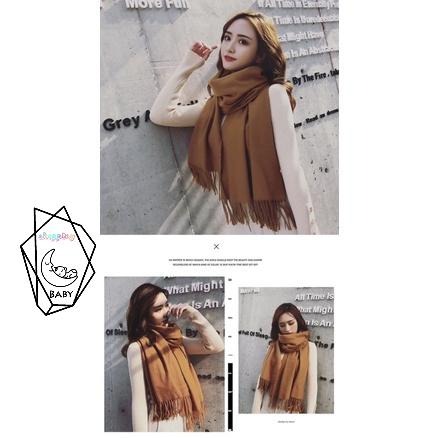 圍巾 冬季圍巾 保暖圍巾 女生圍巾 男生圍巾 情侶圍巾 羊毛圍巾 大圍巾 百搭圍巾 純色圍巾 學生圍巾 針織圍巾-細節圖2