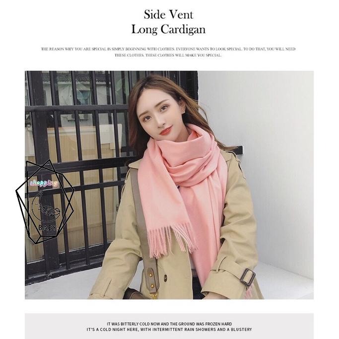 圍巾 冬季圍巾 保暖圍巾 女生圍巾 男生圍巾 情侶圍巾 羊毛圍巾 大圍巾 百搭圍巾 純色圍巾 學生圍巾 針織圍巾-細節圖7