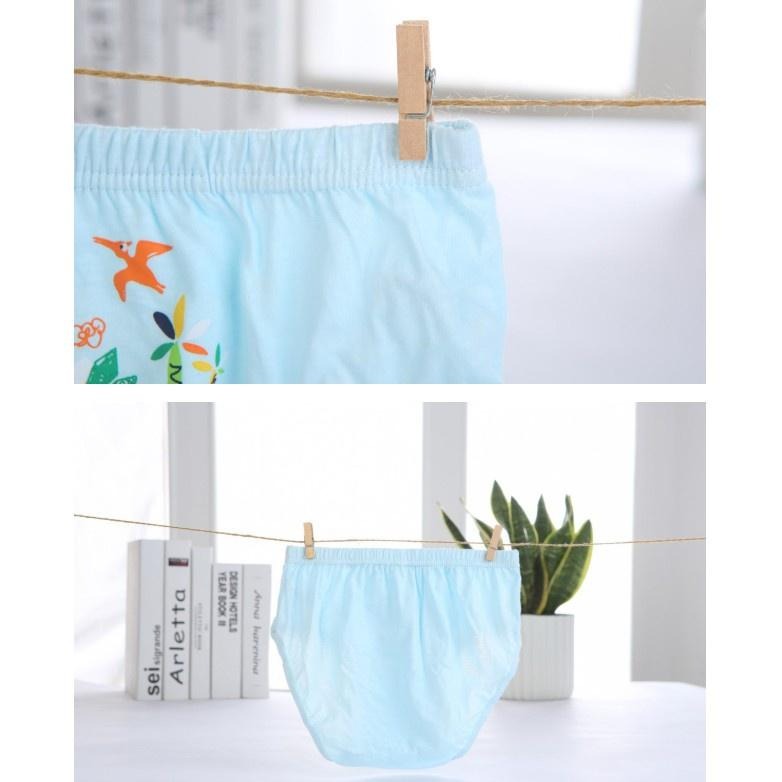 內褲 熱銷 兒童內褲 透氣禮盒 男童 三角內褲 盒裝5件 類純棉 恐龍 小恐龍 卡車 賽車 可愛-細節圖8