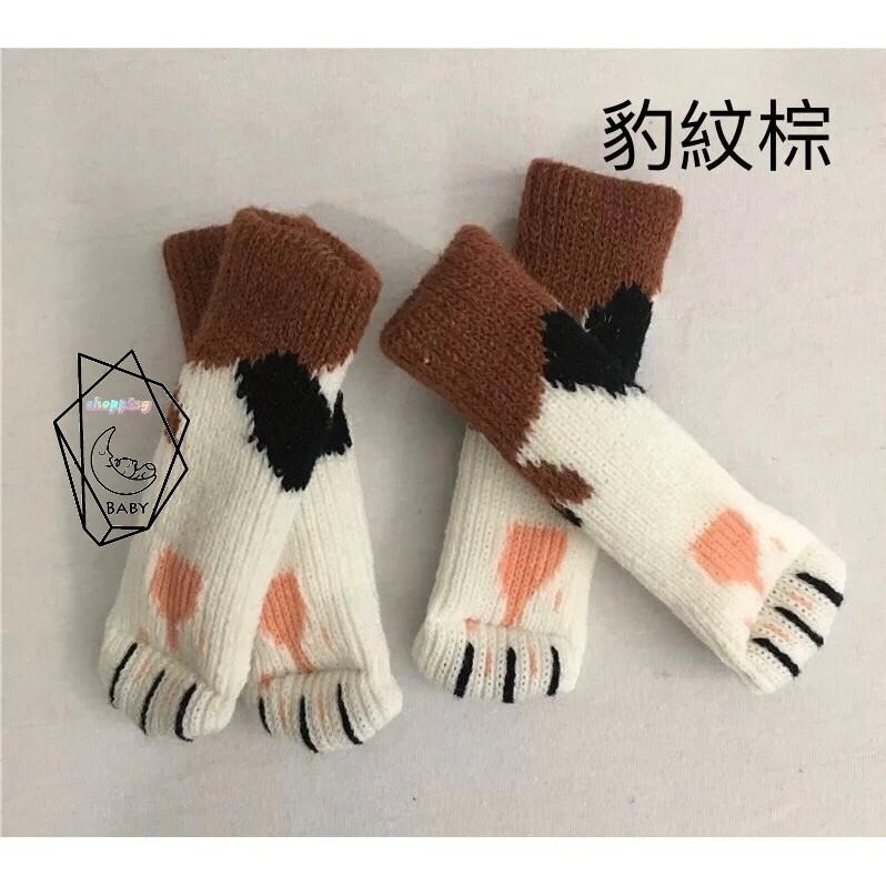 4個一套16元 門把套 椅子靜音木地板耐磨雙層加厚針織腳墊 貓咪造型腳套 桌椅套 貓咪肉球腳套 桌腳套 貓腳套 椅腳套-細節圖9