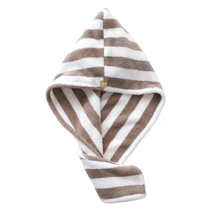 乾髮帽 速乾髮帽 乾髮巾 乾髮包頭巾 珊瑚絨乾髮帽 超細纖維乾髮帽 吸水乾髮帽 乾髮頭巾 快乾髮帽 現貨 GD生活批發-細節圖9