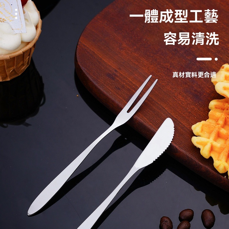 水果叉 點心叉 高品質加厚款 小叉子水果叉  304不鏽鋼水果叉 餐廳蛋糕叉 茶會聚會 甜點 蛋糕 野餐點心 禮品贈品-細節圖7