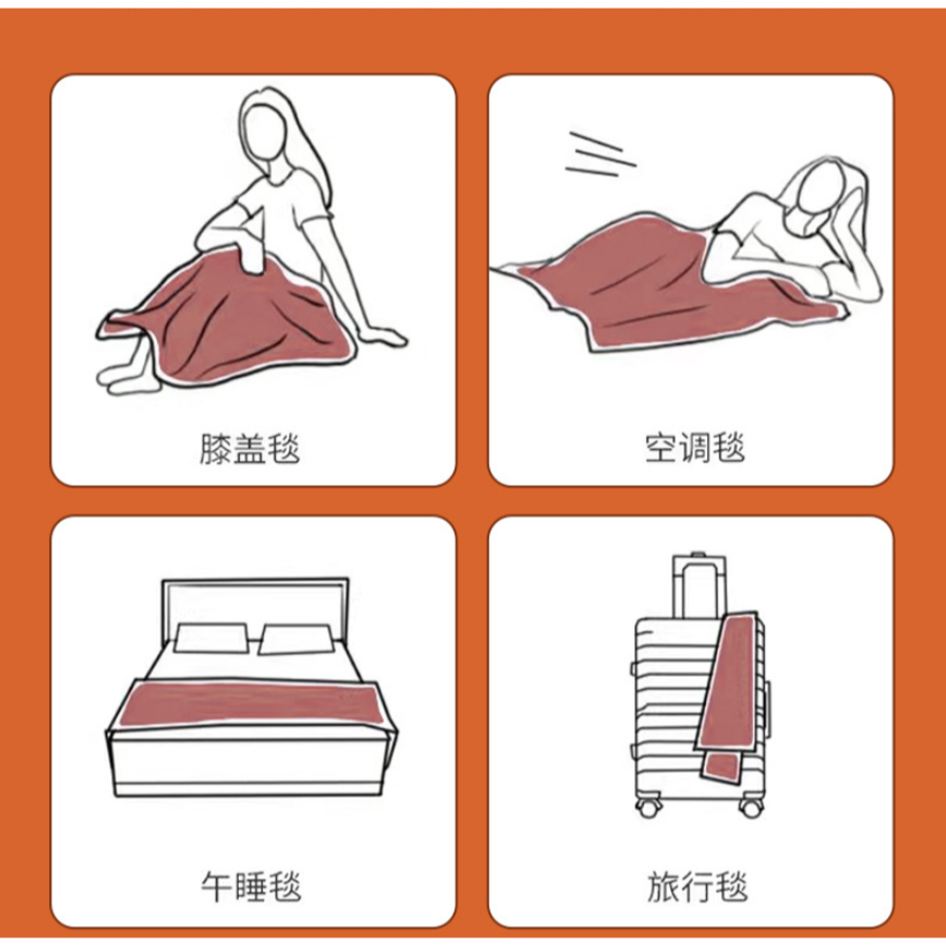 小毛毯 100×120 毛毯 午睡毯 車用毛毯 輕薄毛毯 法蘭絨毯 露營小毛毯 動物造型毛毯 柔軟小毯 現貨 GD生活-細節圖9