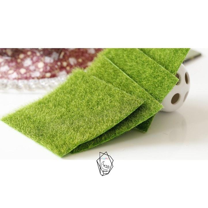 草皮 草 仿真景觀草皮 仿真草皮 人造草皮 塑膠草皮 造景 布置 草地毯 療癒小物 辦公室小物 假草 公仔-細節圖4