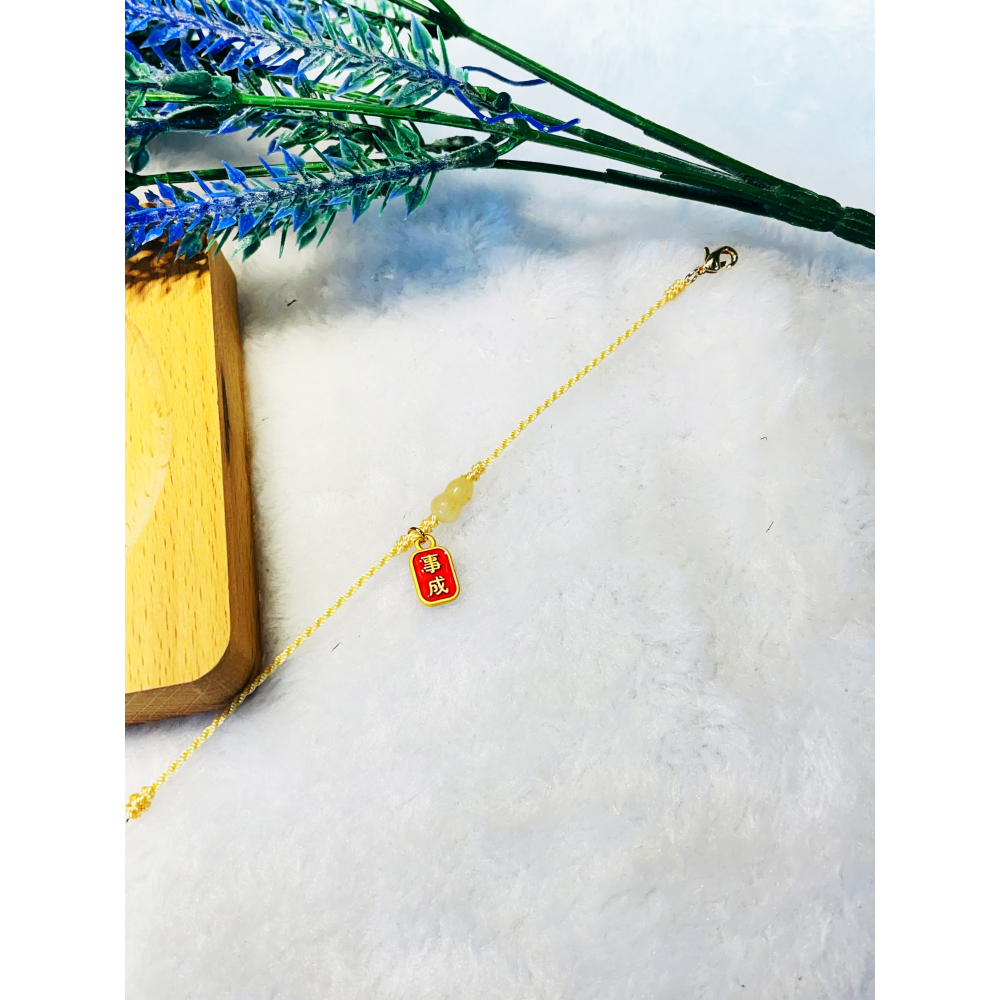 心想事成葫蘆極細編織手繩-細節圖4