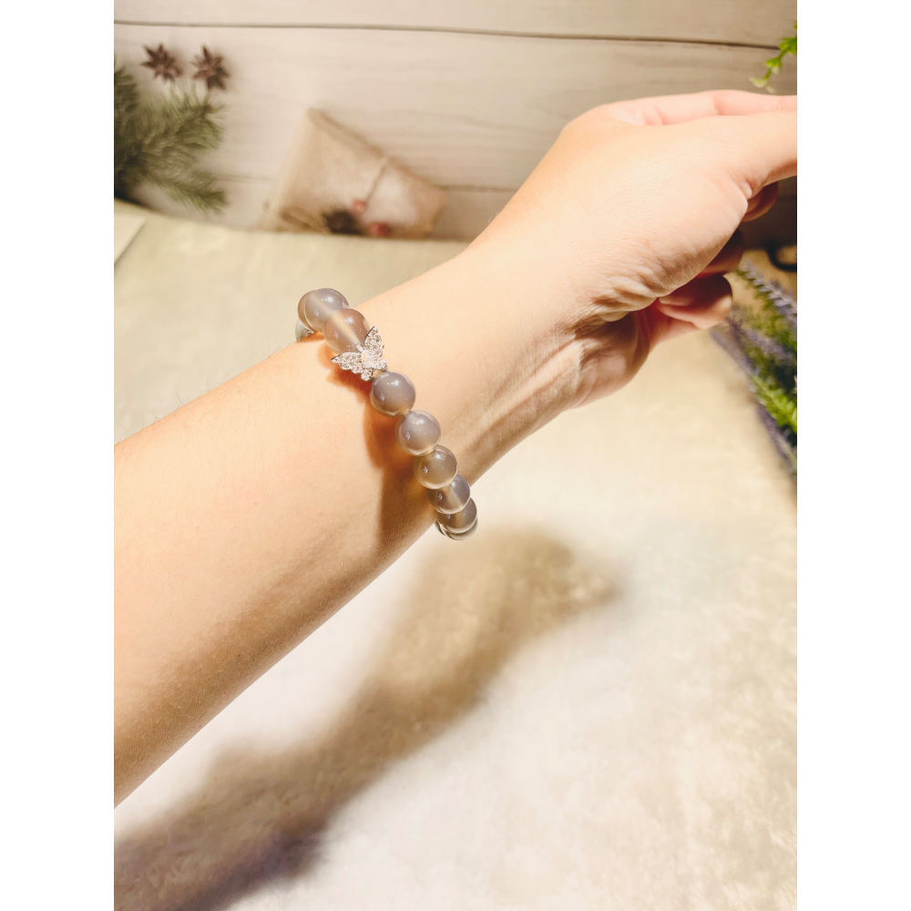 灰瑪瑙與月光石自帶開掛體質護身防小人好人緣-細節圖4