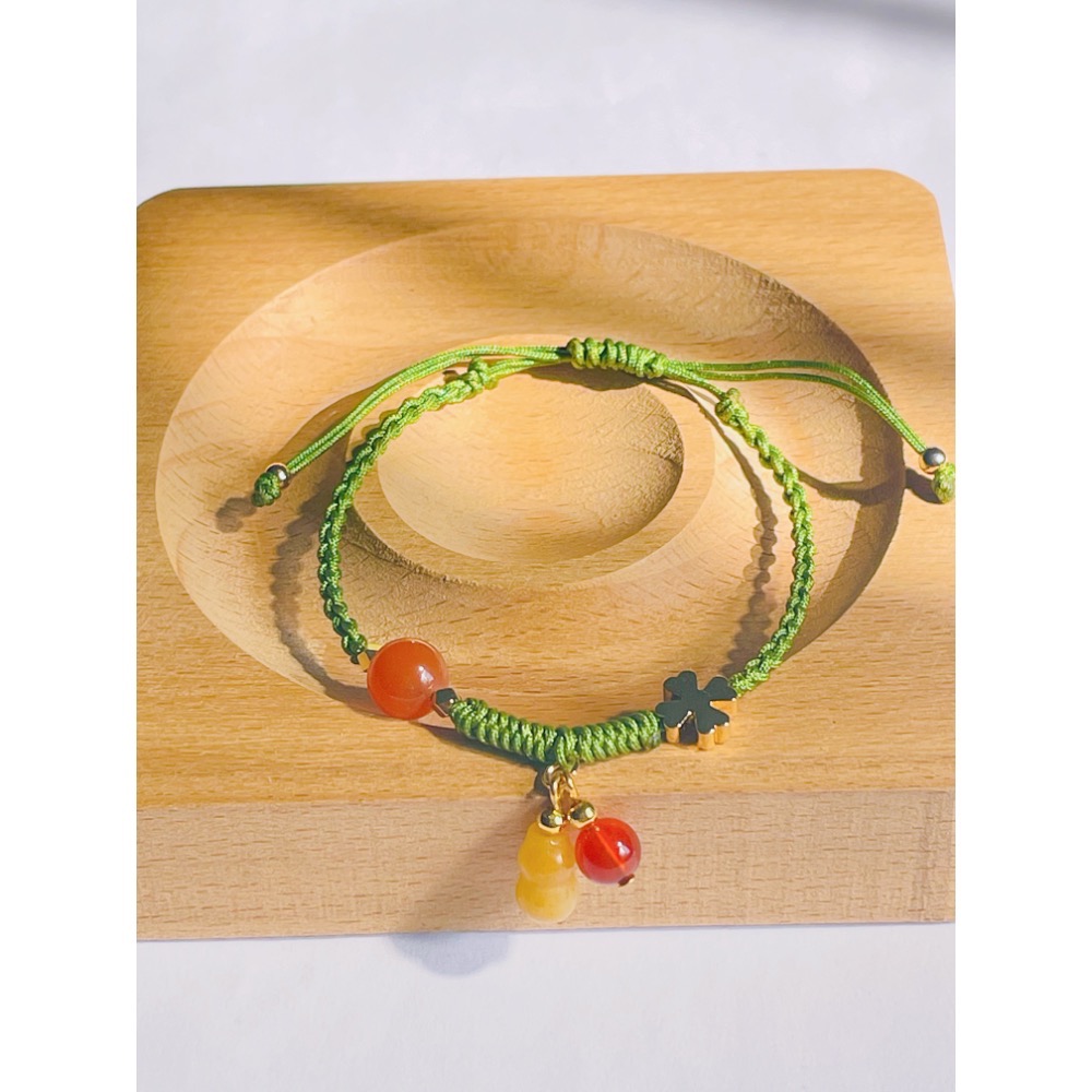 綠色系編織手繩-規格圖7