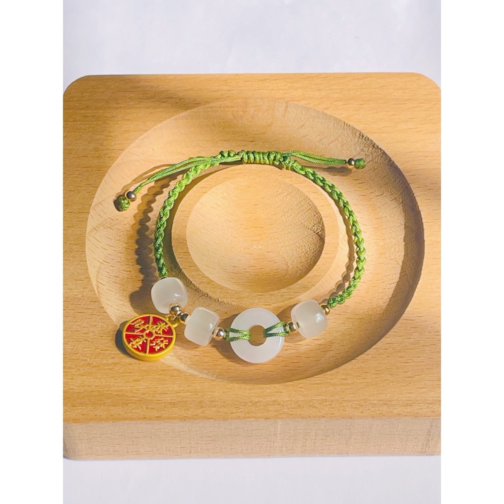 綠色系編織手繩-規格圖7