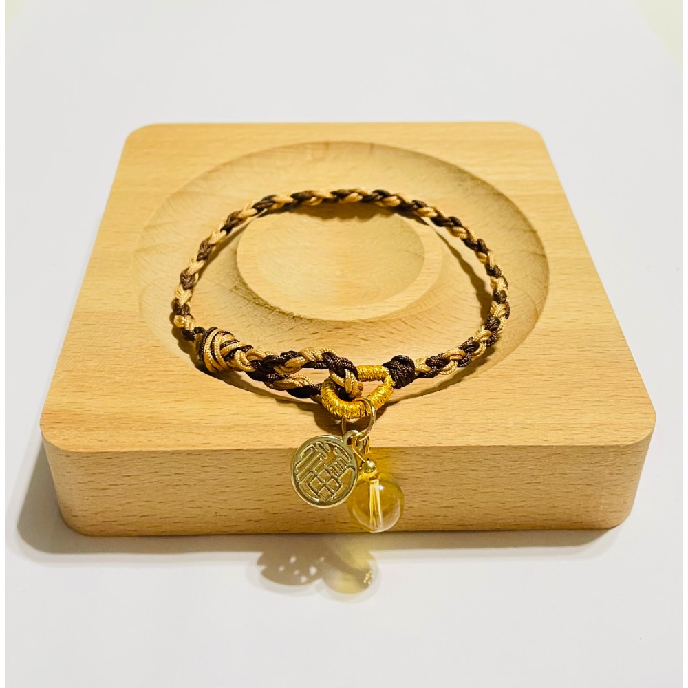 咖啡色系編織手繩-規格圖7