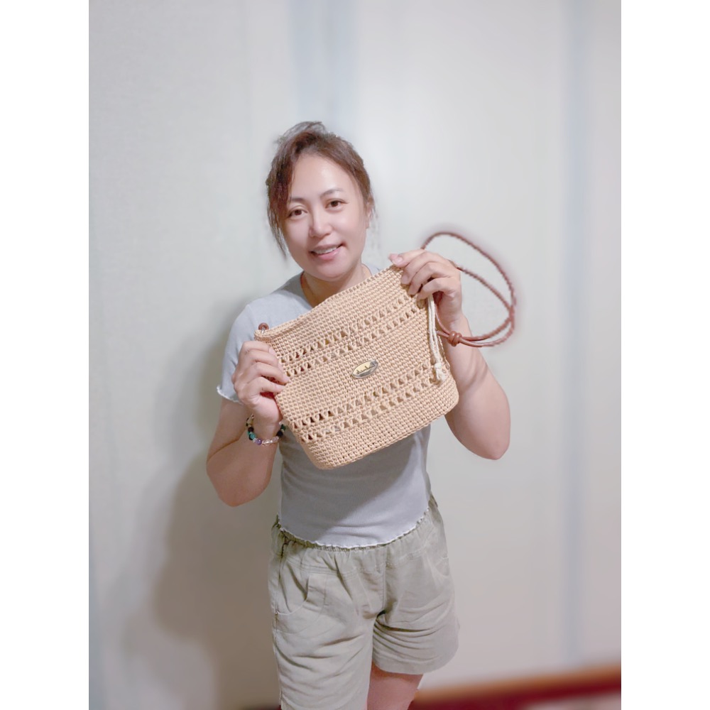 肩背棉草包-細節圖4