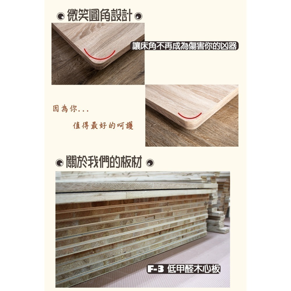 激厚防水床架 床底 高床底 高床架 高腳床架 單人床架/雙人床架/床架雙人加大/單人加大-細節圖2