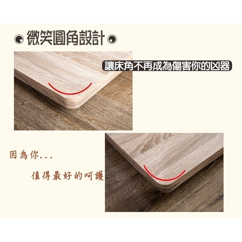 梧桐-激厚防水六分木心板低床底/低床架/矮床底/矮床架/單人3.5尺/雙人5尺/ 雙人加大6尺-細節圖3