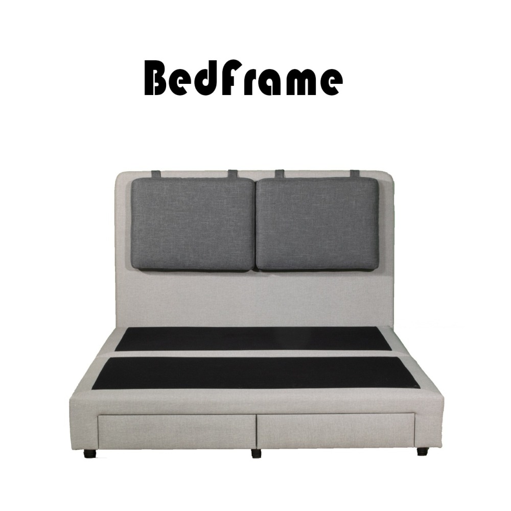 巧米貓抓皮抽屜床架/床箱/床底/尾抽屜/收納床底/收納床架/收納床箱-細節圖2