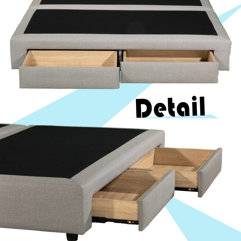 巧米貓抓皮抽屜床架/床箱/床底/尾抽屜/收納床底/收納床架/收納床箱-細節圖4