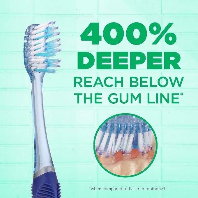 🦷牙齦護理🦷美國原裝 Sunstar GUM Technique 符合人體工學45°角防滑手柄 深層清潔軟毛牙刷-細節圖3