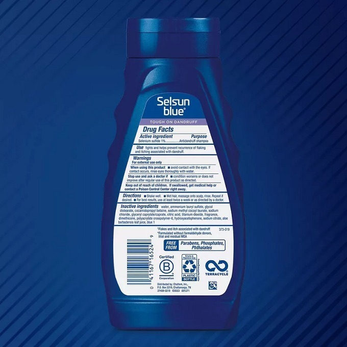 🙆‍♀️頭皮護理🔹全新現貨🙆🏻‍♂️美國原裝 Selsun Blue 塞爾森藍 強效二合一去屑洗髮精和護髮素-細節圖2