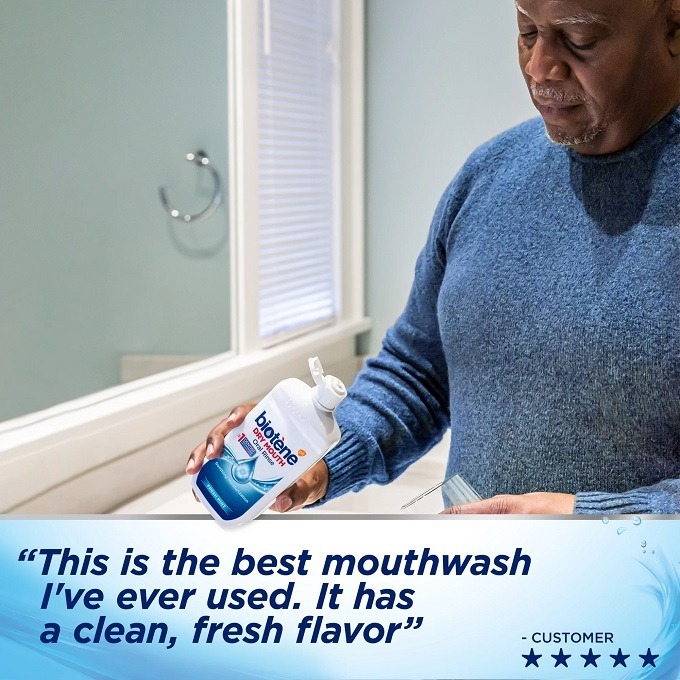 👄口腔護理👄美國原裝 Biotène Fresh Mint 白樂汀清新薄荷保濕漱口水 1000 ml-細節圖8