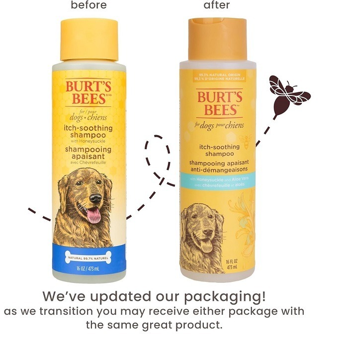 🐶美國原裝🐶 Burt＇s Bees for Pets 蜜蜂爺爺 狗狗舒緩乾癢沐浴露，含金銀花和蜂蜜-細節圖2