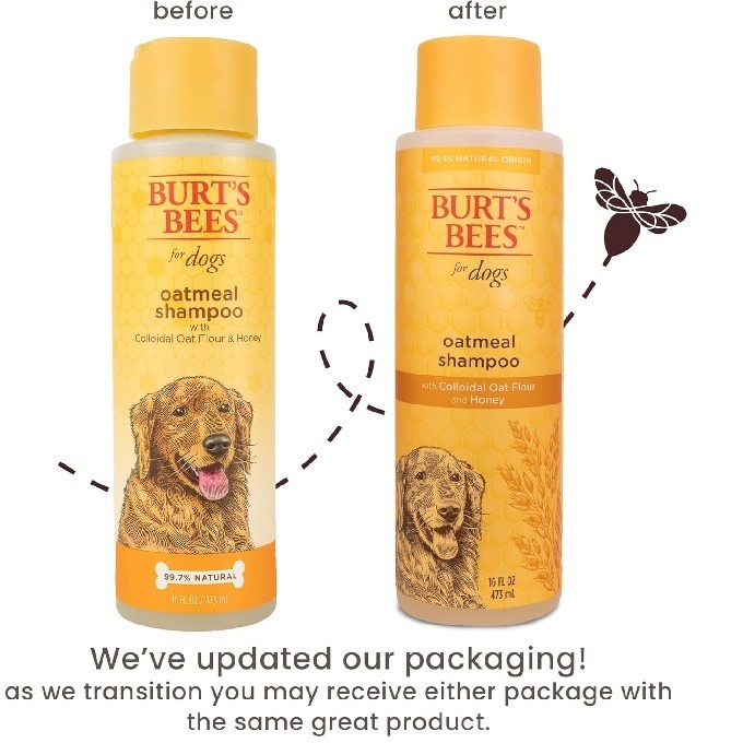 🐶美國原裝🐶 Burt＇s Bees for Pets 蜜蜂爺爺 燕麥狗狗沐浴露，含膠體燕麥粉和蜂蜜-細節圖2