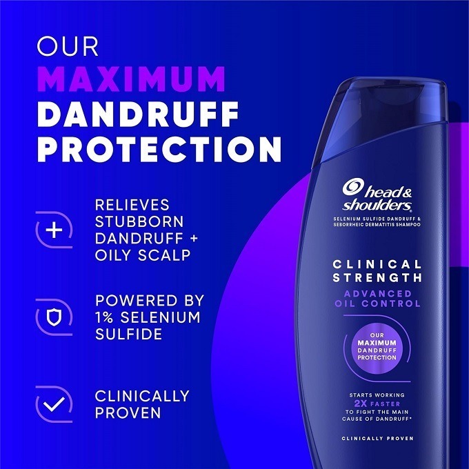 🙆‍♀️臨床強效去屑系列🙆🏻‍♂️美國皮膚科醫師推薦 Head & Shoulders 海飛絲臨床強效去屑洗髮精-細節圖3