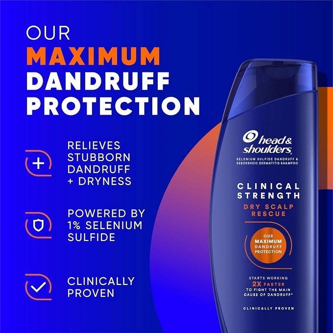 🙆‍♀️臨床強效去屑系列🙆🏻‍♂️美國皮膚科醫師推薦 Head & Shoulders 海飛絲臨床強效去屑洗髮精-細節圖9