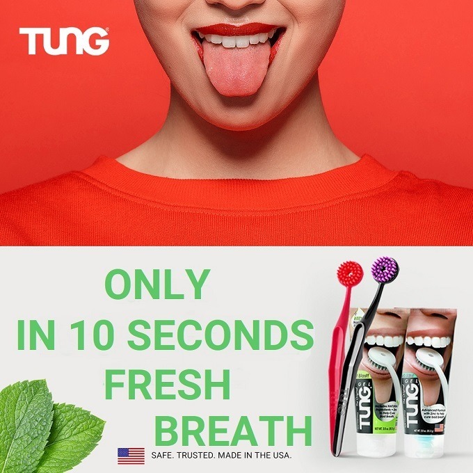👅口腔異味消除劑👅美國銷售第一 TUNG 經典初創 新鮮薄荷舌頭清潔凝膠-細節圖3