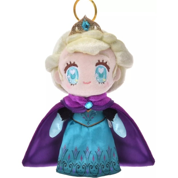 💎微光日和💎現貨 日本代購 東京迪士尼 艾莎 安娜 毛絨  FROZEN 冰雪奇緣 吊飾 正版-細節圖2