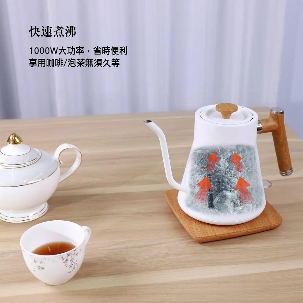 THOMSON 湯姆盛木紋手沖細口壺 TM-SAK48 304不鏽鋼內膽 耐用無異味-細節圖5