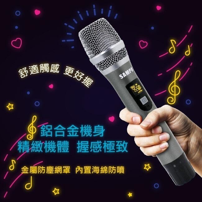 SAMPO聲寶 專業級U頻可攜式無線麥克風 ZK-Y2101RL 無障礙10m-30m接收距離 ZK-Y2102RL-細節圖7