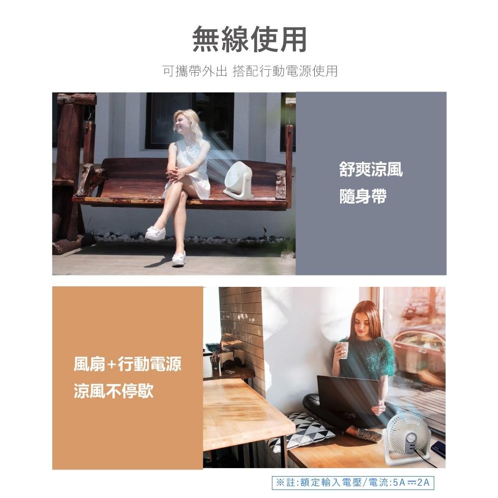THOMSON 湯姆盛 TM-SAF25U 9吋無線充電循環扇-細節圖7